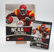 EA SPORTS NCAA Football 07 PS2 w/Manual & Guide Book Playstation 2