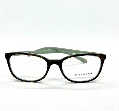 Tiffany Brille Brillengestell TF2109 HB 8134 Havanna auf Tiffany Blau Damen 51-17-140