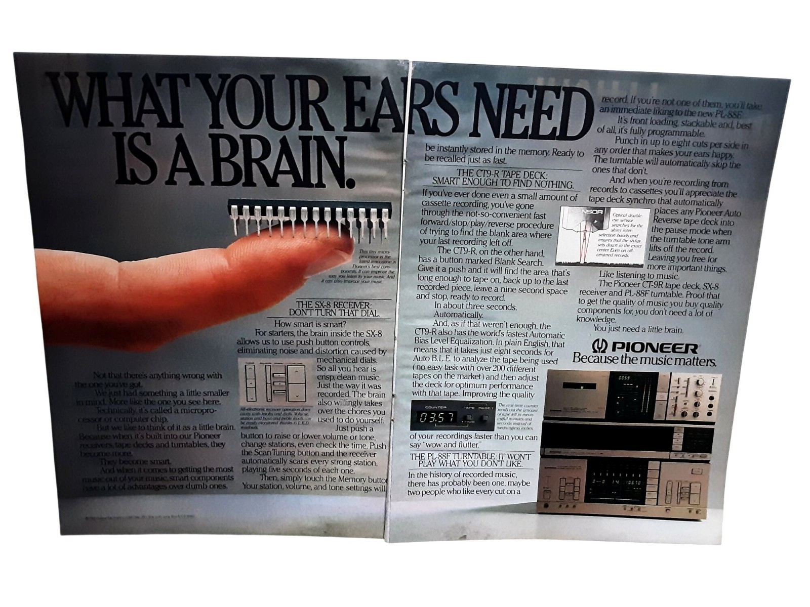 2 Page Print Ad Sx 8 Receiver