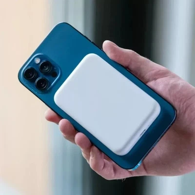 POWER BANK MAGNETICO 12000 mAh CARICABATTERIE SMARTPHONE WIRELESS TASCABILE