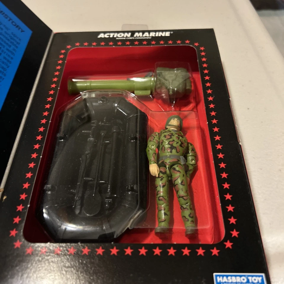 "Figura de acción vintage 1993 GI Joe Action Marine colección conmemorativa 3 3/4""" Foto 3 de 4