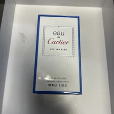 Eau de Cartier Vetiver Bleu Eau De Toilette Spray 3.3 oz