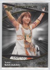 2021 Upper Deck AEW Spectrum Dark 72/99 Yuka Sakazaki #30 02q2