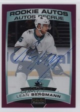 2019-20 O-Pee-Chee Platinum Rookie Autos Matte Pink 62/99 Lean Bergmann Auto f0l