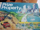 Vtg 1974 Milton Bradley Prize Property Board Game, NewInside & Complete!