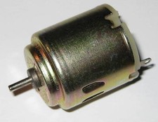 Johnson Model 340 Motor - 24 Vdc - Electric Toy Motor - 9000 Rpm - 2mm Shaft Dia