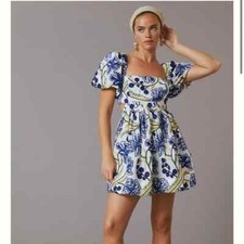 Anthropologie Hutch  Cut Out   Mini Dress XS