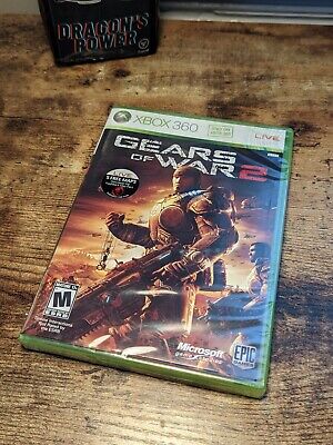 Gears of War 2 Xbox 360 Brand NEW Factory Sealed Do Not Sell Before  11/07/08