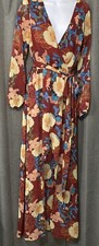 Fairy Skort Sundress 25” Waist Coverup Women S Floral Print Maxi Long Whispy