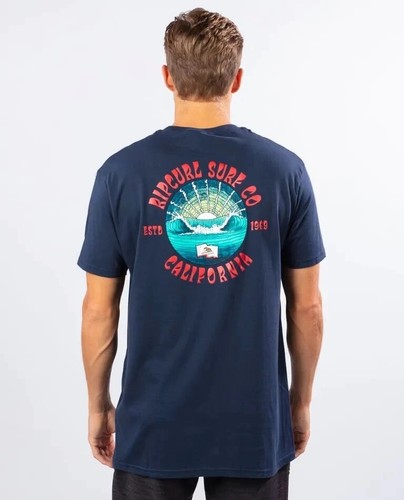 Rip Curl Men's T-Shirt California CA Outside Premium Graphic Tee - Picture 6 of 10
