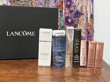 Authentic 278 Lanc me 7 Piece Set Makeup  Skincare ALL Full Size  Box New
