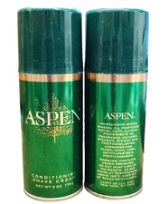 ASPEN by COTY Conditioning Shave Cream 6 fl.oz. "NO BOX - CAP"  -NEW
