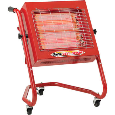 Clarke Devil 370SPD Remote Controlled Quartz Halogen Infrared Heater  230V UK