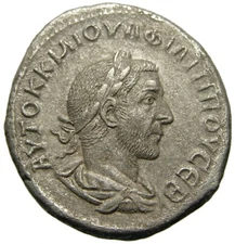 Philip I (244-249 AD) Tetradrachm, Eagle