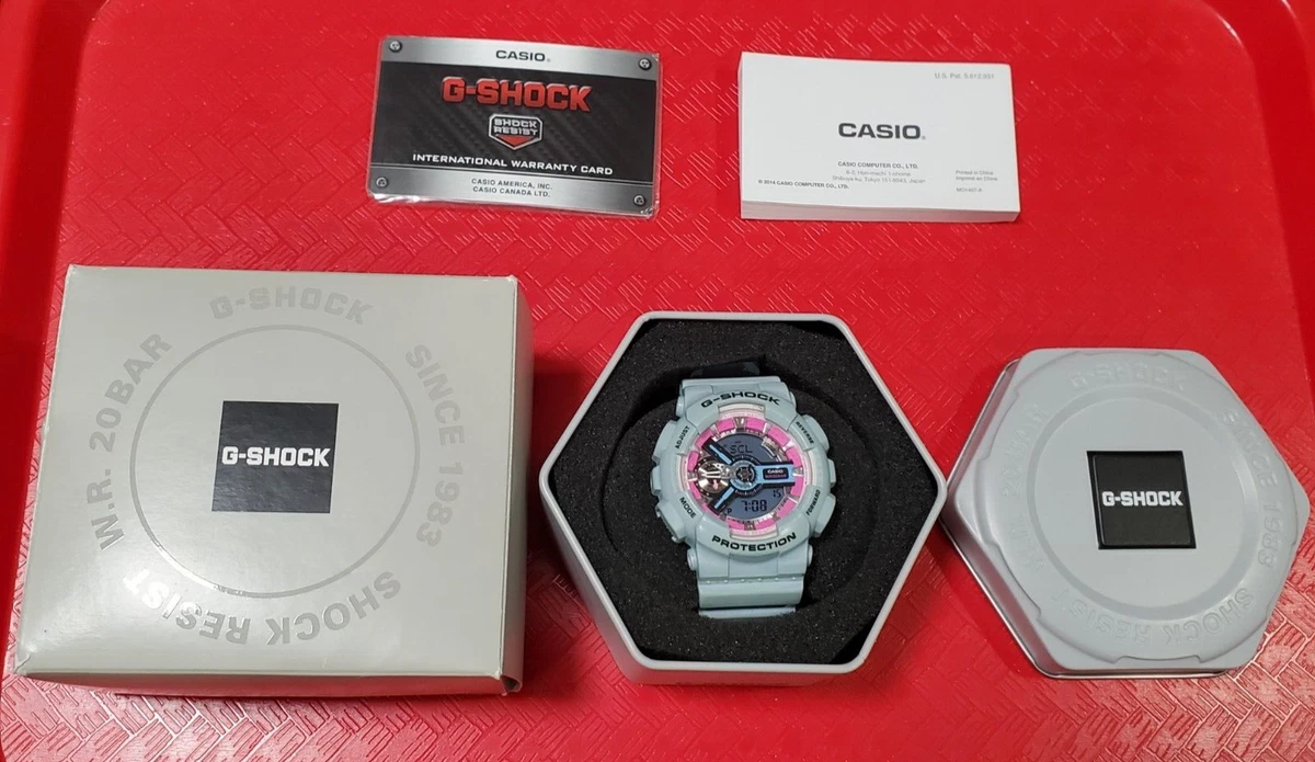 Casio G Shock S Series Floral Patterns Quartz Woman s Watch GMA