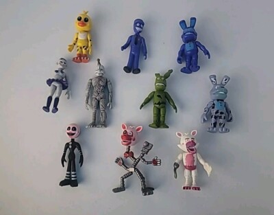 Lot of 10 | Five Nights at Freddy s | 4'' Inch Figures | *Unbranded