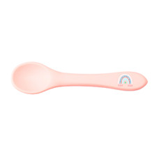 1PCS Cartoon Baby Silicone Training Spoon BPA Free Soft Self Feeding Utensil 6M