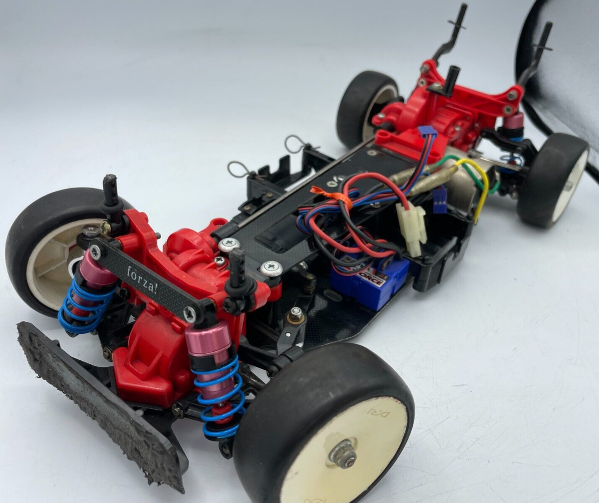 For parts TAMIYA TA-02 TA02 FRP chassis with motor and ESC