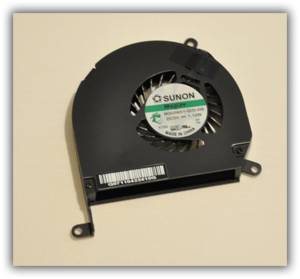 Ventilador de refrigeración CPU genuino SUNON para Macbook Pro A1286 15" 2009-2011 izquierda + derecha Foto 3 de 3