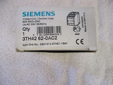 NIB Siemens Control Relay 24V 50/60Hz     3TH42 62-0AC2