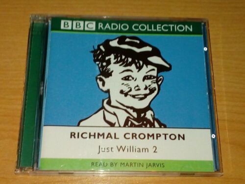 RICHMAL CROMPTON JUST WILLIAM 2 CD 2 DISCS VGC READ BY MARTIN JARVIS BBC RADIO. - Picture 1 of 2