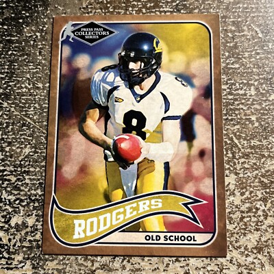 Aaron Rodgers 2005 RC Press Pass SE Old School #OS 17/27 Rookie 