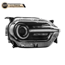Silscvtt Right LED Headlight For 2021-24 Ford Bronco Sport W/LED Signature Lamp