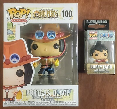 FUNKO POP! ANIMATION ONE PIECE - PORTGAS. D. ACE #100 + PROTECTOR