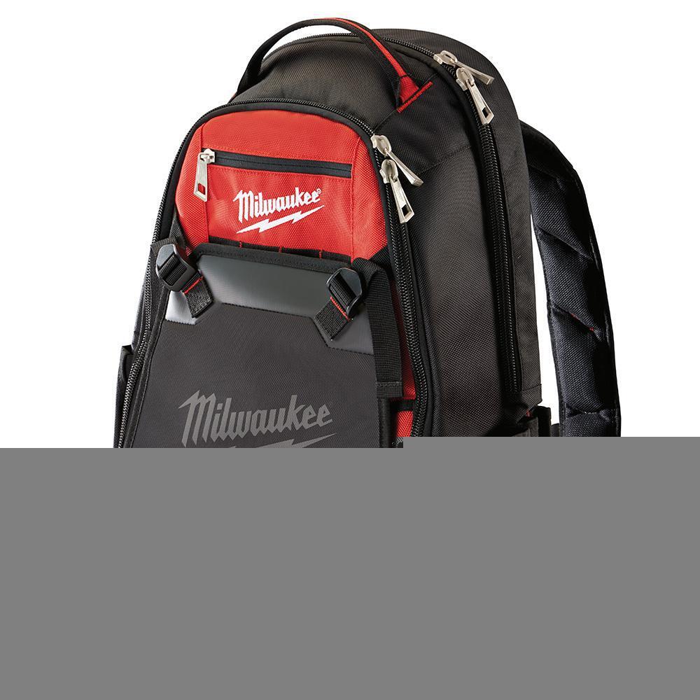 milwaukee jobsite backpack tool storage bag heavy duty construction ...