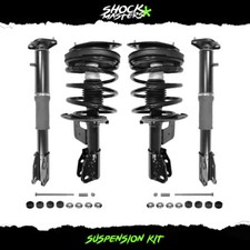 Front Complete Struts with Links Rear Shocks for 1985-1990 Cadillac Fleetwood