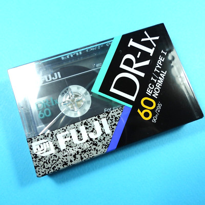   1x FUJI DR-Ix 60 * IEC I Type 1 * Cassette Kassette кассета *SEALED* 1990