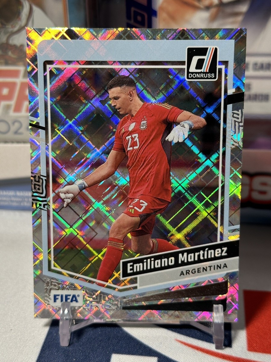 2023-24 Panini Donruss Diamond Cubic #6 Emiliano Martinez Aston