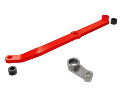 Traxxas Steering Link Alu rot mit Servohorn Stahl TRX9748-RED TRX-4M Chevrolet K