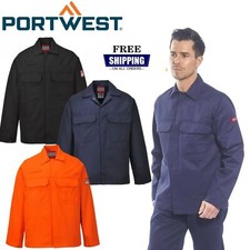 Portwest Bizweld Flammschutz Schwei&szlig;jacke Gefahrenschutzmantel BIZ2