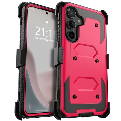 For Samsung Galaxy S25 Plus/Ultra S25+ Rugged Case Heavy Duty Cover / Belt Clip - Picture 14 of 63