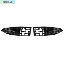 For Mazda Cx-5 Cx5 2022 Abs Front Bottom Grill Protector Cover 2pcs Gloss Black For Mazda Cx-5 Cx5 2022 Abs Front Bottom Grill Protector Cover 2pcs Gloss Black