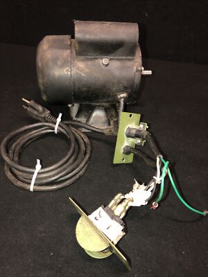 Unknown Unbranded Small Motor. 115V Single Phase .519  Shaft
