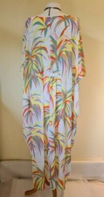 L'AGENT BY AGENT PROVOCATEUR HOLLY TROPICAL BEACH COVER UP GOWN ONE SIZE BNWT