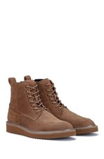 HUGO BOSS DISTRICT HALB SD MEN BOOTS BROWN COLOR SIZE 11 NIB