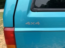 1997-2001 Jeep Cherokee Xj 4x4 Style Decals Silver Gloss 2 Stickers 1997-2001 Jeep Cherokee Xj 4x4 Style Decals Silver Gloss 2 Stickers