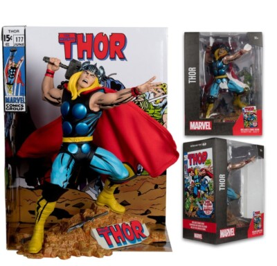 #ad Marvel Thor The Mighty Thor #177 1:6 Scale Posed Figure with Scene and Comic $59.99