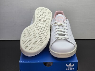 Adidas Stan Smith Women's Size 8.5 Athletic Shoes White Pink