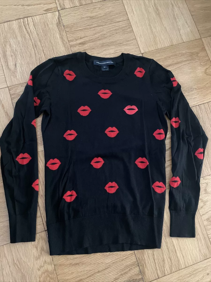 French connection lips best sale sweater