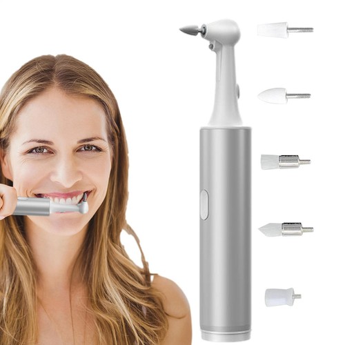 Teeth Whitening Electric Tooth Polisher Stain Plaque Eraser Cleaning Oral Care