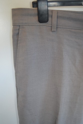 Vintage Farah Beige polyester trousers W 36 L 31 mod casual skin ska classic - Picture 9 of 11