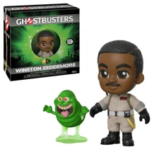 NIB Funko Ghostbusters - Winston Zeddmore & Slimer  Ghost 5 Star Vinyl Figure.