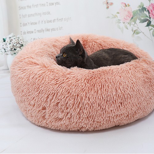 Lit pour Chien chat en peluche doux Tapis Panier Corbeille Couchage Panier XS-XL - Picture 11 of 19