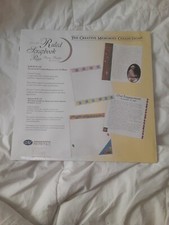 Creative Memories Original 12x12 Ruled -Double Sided Scrapbook Pages 5 RCM-12R