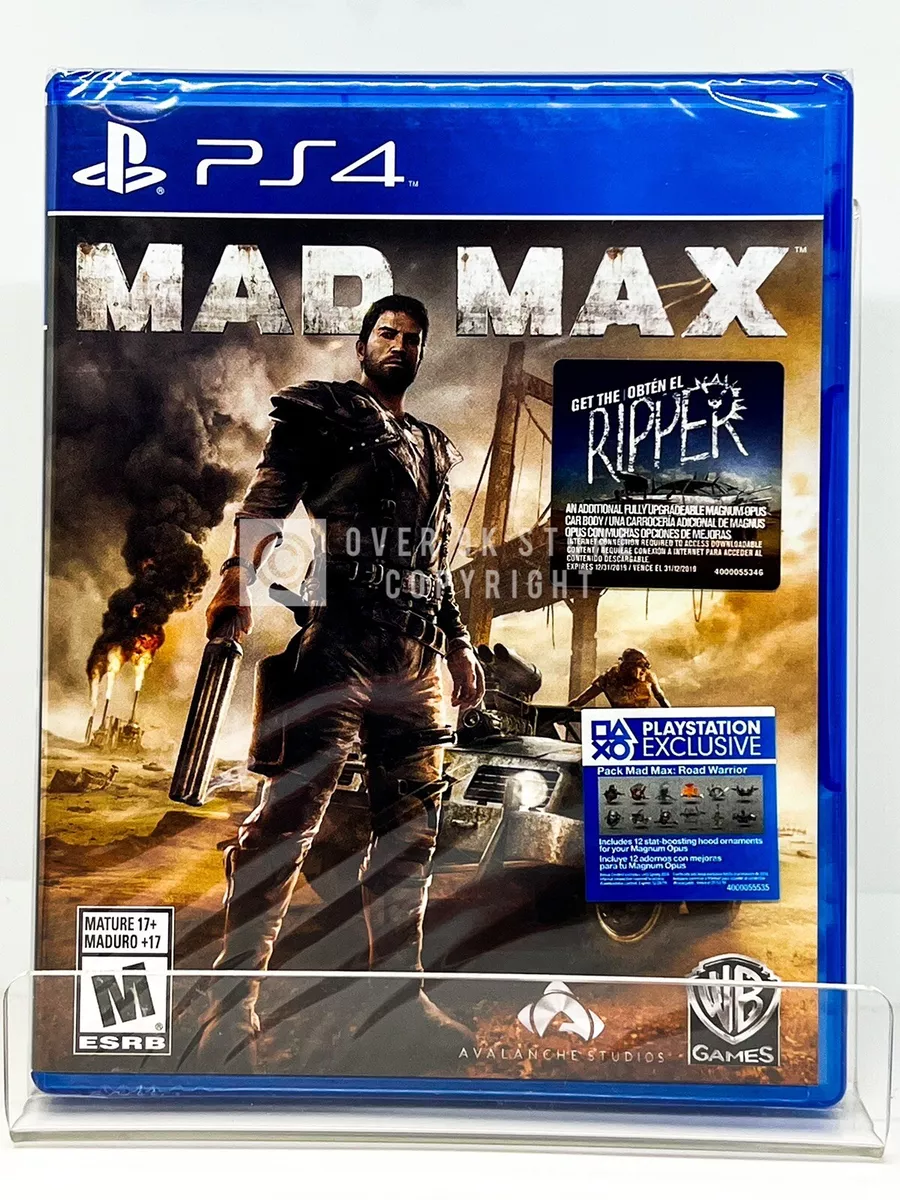 Mad Max - PS4 - Brand New, Factory Sealed