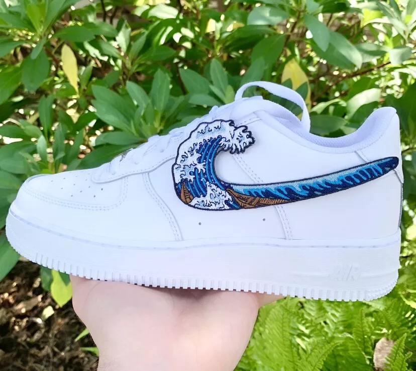 Waves Patch for Shoes Patch Custom Air Force 1 Custom nike